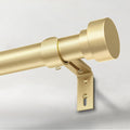 Extra Long Curtain Rods for Windows 32 to 170 Inch, 1 Inch Gold Heavy Duty by IFELS