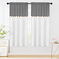 FRAMICS Farmhouse Cotton Linen Curtains by FRAMICS