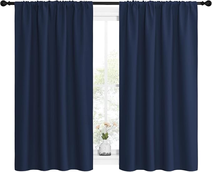 NICETOWN Kitchen Curtains, Short Blackout Curtains & Drapes, Thermal Insulated - Image 2
