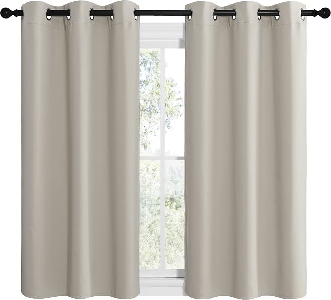 NICETOWN Kitchen Curtains for Decoration, Thermal Insulated Grommet Room - Image 2