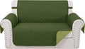 Reversible Loveseat Sofa Covers Couch Cover Furniture Protector by LuxshareHome