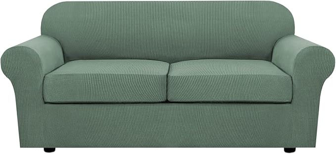 H.VERSAILTEX 3 Piece Stretch Sofa Covers by HVERSAILTEX