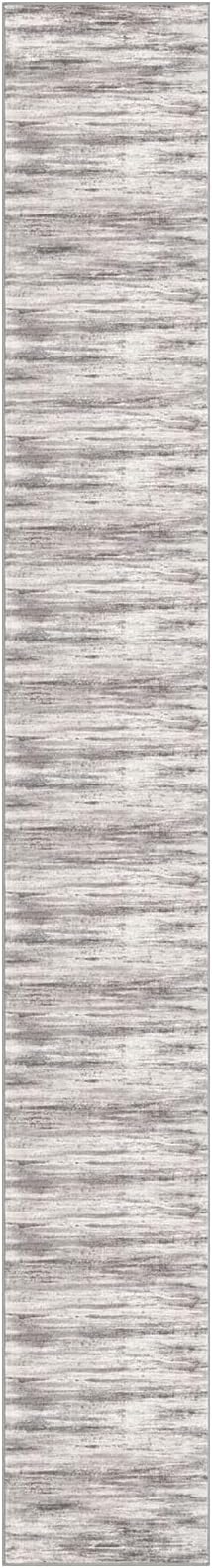 KOZYFLY Modern Abstract Washable Long Runner Rug 2.6x20 Hallway Rug Runner - Image 8