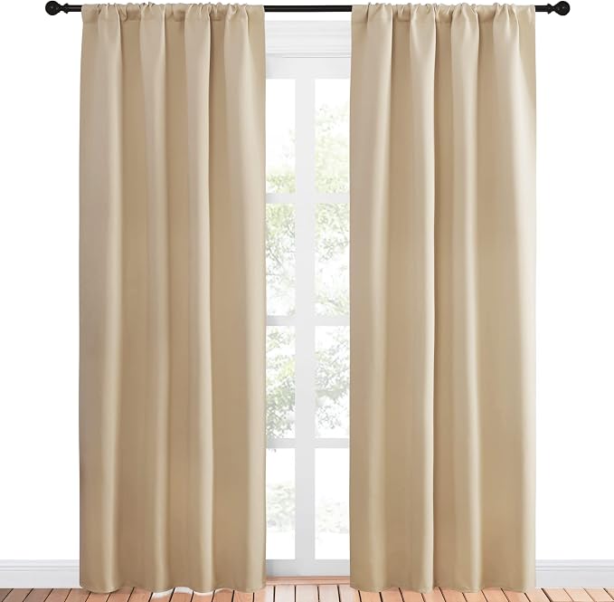 NICETOWN Kitchen Room Darkening Curtains - Image 2