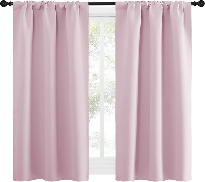 NICETOWN Kitchen Curtains, Privacy & Light Block Out Window Curtains & Drapes - Image 2
