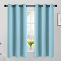 Yakamok Sky Blue Blackout Curtains by Yakamok