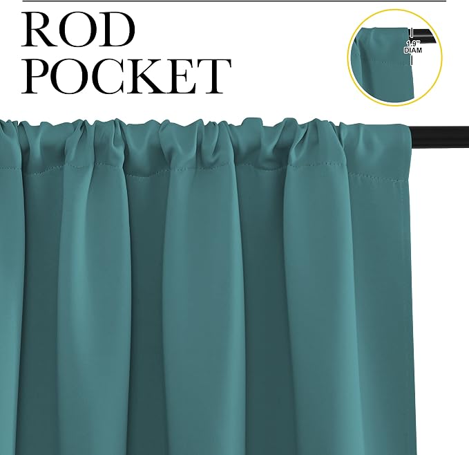NICETOWN Window Curtains Blackout Drapes - Image 2