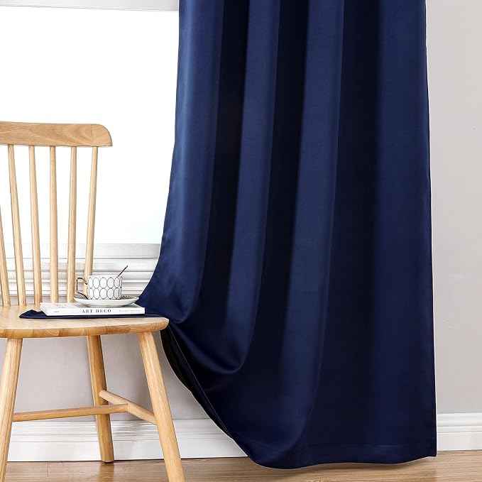 ChrisDowa 100% Blackout Curtains 63 inch Long - Image 6