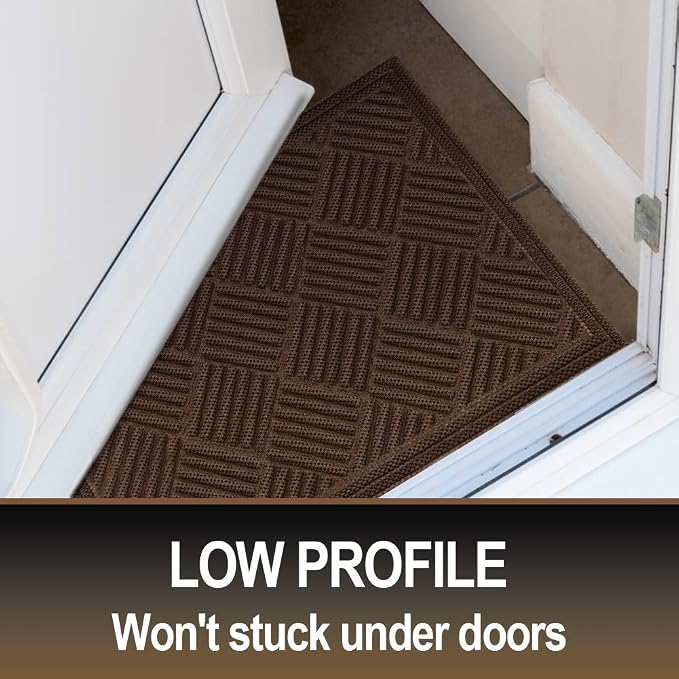 Mibao Front Door Mat, Dirt Trapper Welcome Mat - Image 4
