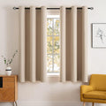 MIULEE Room Darkening Curtains Thermal Insulated Drapes Solid Window Treatment by MIULEE