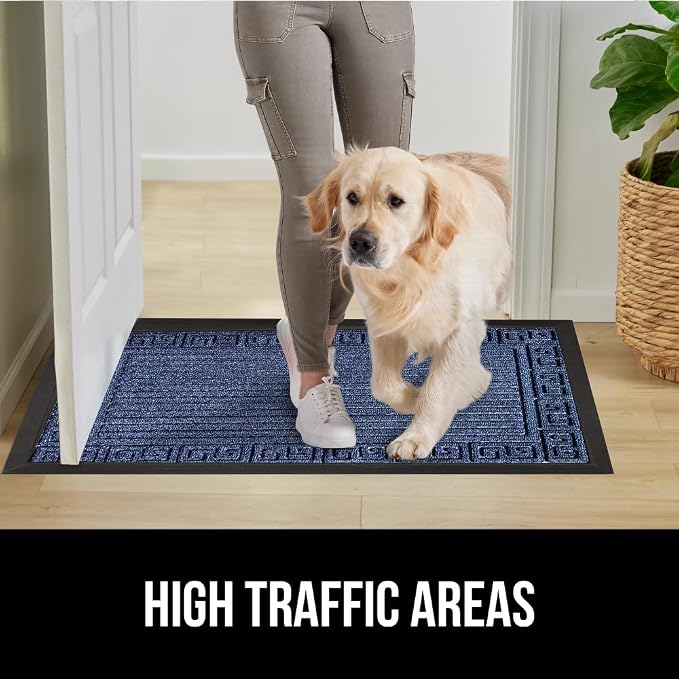 GORILLA GRIP 100% Waterproof All-Season WeatherMAX Doormat 35x23, US Designed - Image 6