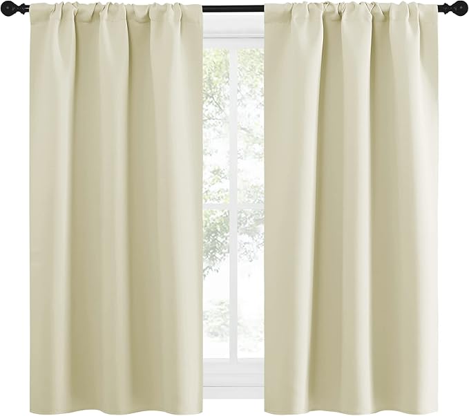 NICETOWN Kitchen Curtains, Short Blackout Curtains & Drapes, Home Decoration - Image 2