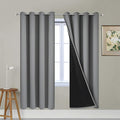 Yakamok Soft and Smooth Full Shading Curtains, 100% Blackout Curtains by Yakamok