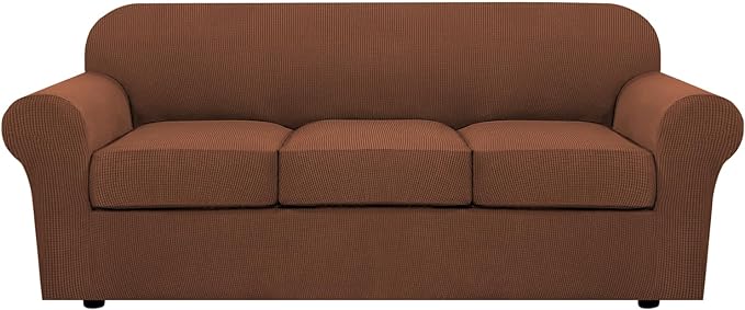 H.VERSAILTEX 4 Piece Stretch Sofa Covers by HVERSAILTEX