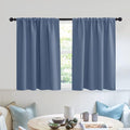 RYB HOME Blackout Privacy Bathroom Window Curtains, Short Thermal Insulated by RYBHOME