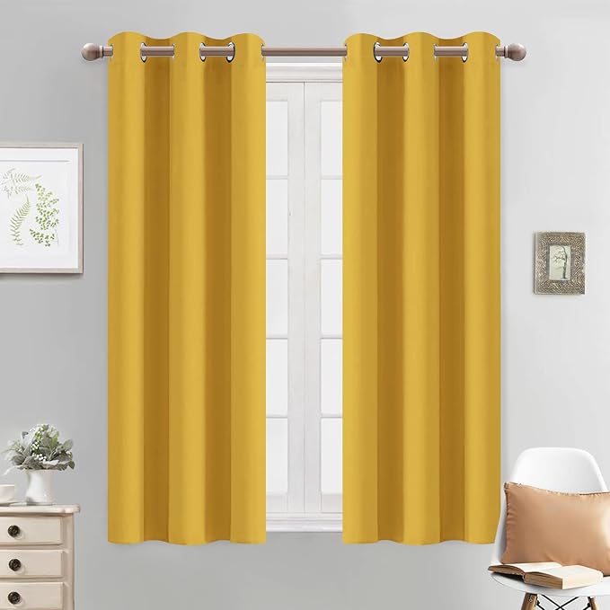 Yakamok Blackout Curtains Room Darkening Thermal Insulated by Yakamok