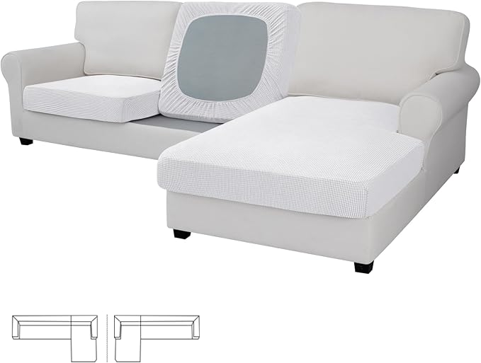 Easy-Going Stretch 3 Pieces Couch Cushion Covers by Easy-Going