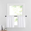 RYB HOME Cafe Curtains 24 inch Length, RV Curtains by RYBHOME