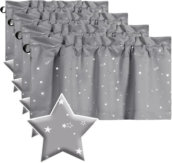 H.VERSAILTEX Blackout Curtain Valances by HVERSAILTEX