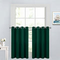 Yakamok Soild Small Window Curtains, Thermal Insulated Privacy Curtains and by Yakamok