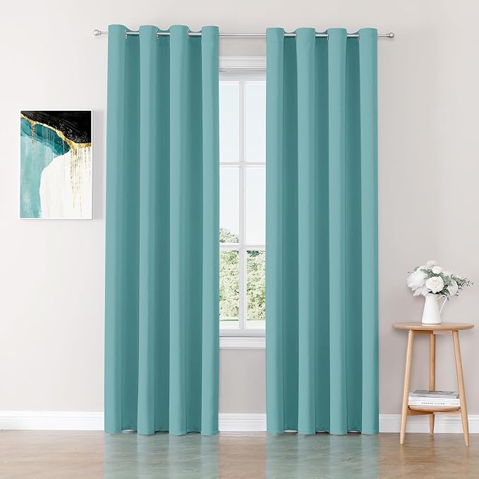 ChrisDowa Blackout Curtains for Bedroom and Living Room 72 Inches Long | 2 by ChrisDowa