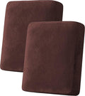 H.VERSAILTEX Velvet Stretch Couch Cushion Cover Plush Cushion Slipcover by HVERSAILTEX