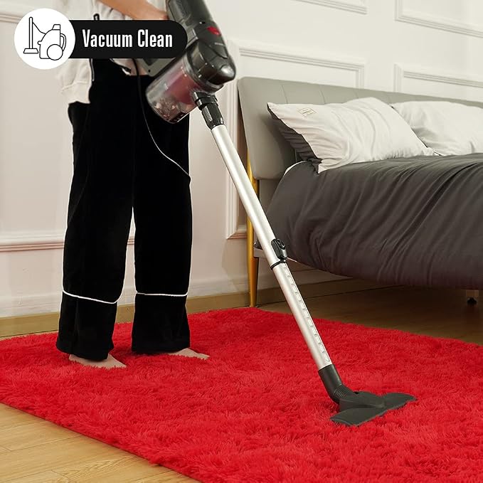 Amearea Premium Soft Fluffy Area Rug Modern Shag Carpet, 3x5 Feet, Fuzzy Shaggy - Image 4