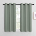 NICETOWN Greyish Green Room Darkening Curtains by NICETOWN