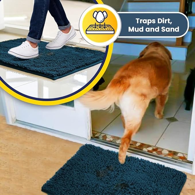 Muddy Mat® | Super Absorbent Door Mat Indoor, Microfiber Quick Dry Chenille - Image 7