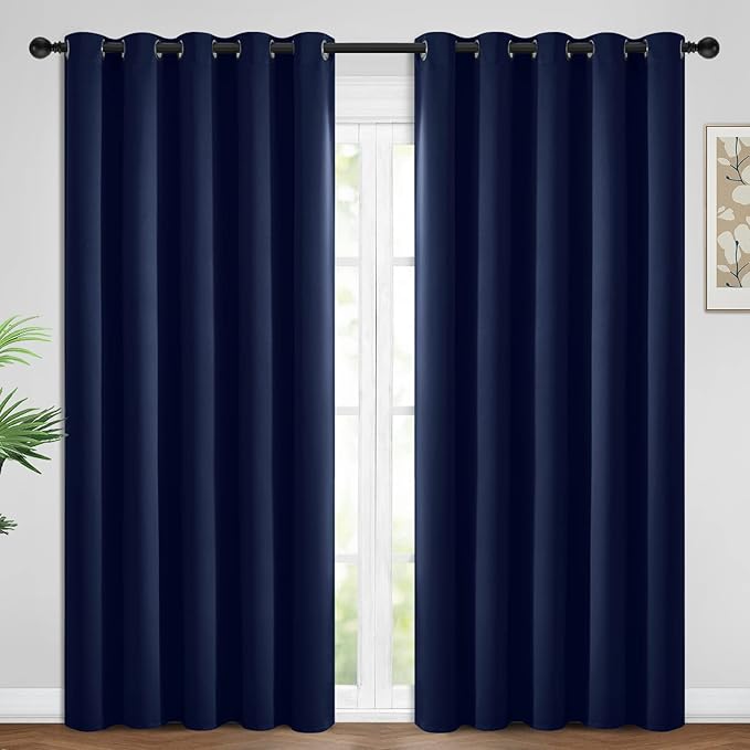 Yakamok Blackout Curtains Room Darkening Thermal Insulated by Yakamok