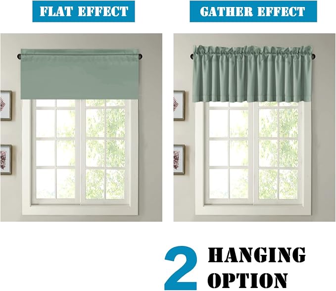 H.VERSAILTEX 2 Panels Blackout Valances - Image 6