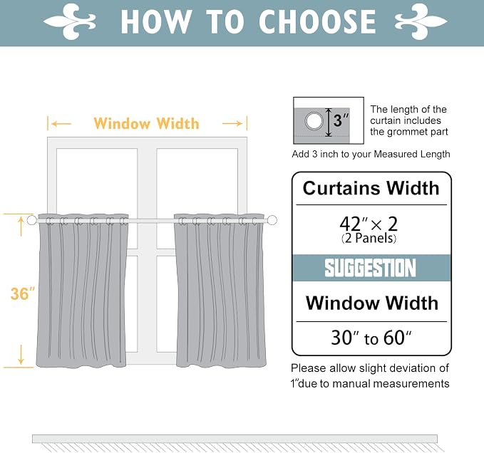 ChrisDowa Small Window Curtains - Image 6