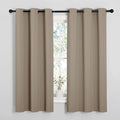 NICETOWN Sleek Blackout Curtains 63 inches Length by NICETOWN