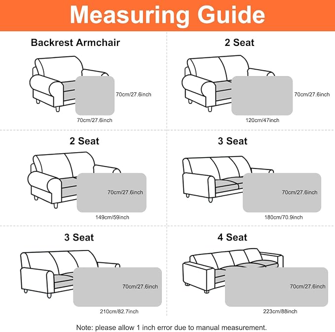 Smiry Couch Cover for Dogs Washable, Non Slip Fuzzy Pet Couch Covers for 3 - Image 8