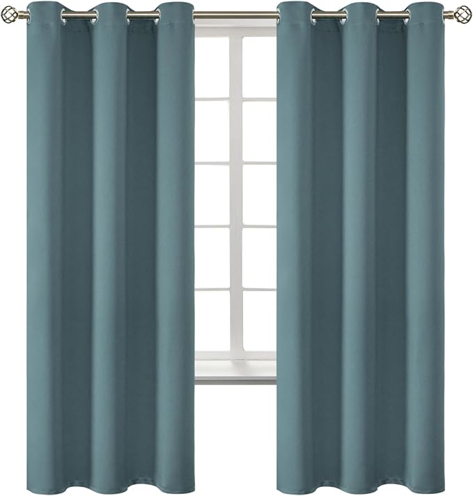 BGment Room Darkening Curtains 72 Inches Long by BGment