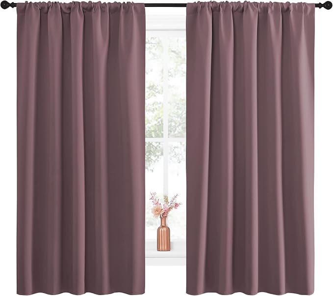 NICETOWN Blackout Curtains for Living Curtains, Room Darkening Curtains & - Image 2