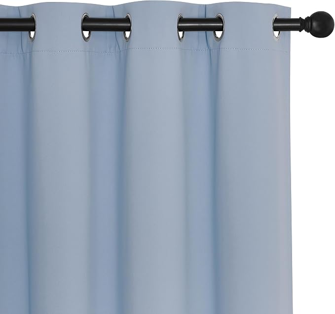 NICETOWN Blackout Curtains for Sliding Glass Door Room Divider Noise Reduce - Image 7