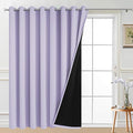 Yakamok 100% Blackout Extra Wide Thermal Insulated Curtains, Total Shade Patio by Yakamok