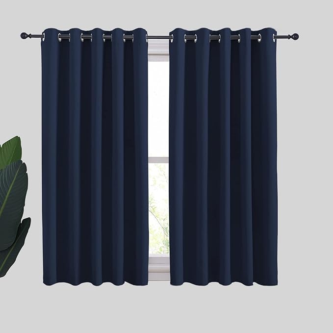 NICETOWN Blackout Draperies Curtains, All Season Thermal Insulated Solid by NICETOWN