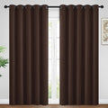 Yakamok Blackout Curtains for Bedroom 2 Panels Set 84 Inch Length Thermal by Yakamok