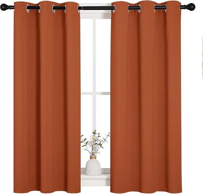 NICETOWN Kitchen Curtains Small Window Curtains & Drapes, Thermal Insulated - Image 2