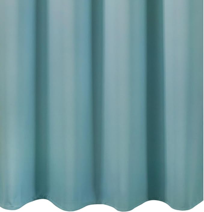 LEMOMO Blackout Curtains 66 x 72 Inch Long Stone Blue Curtains Set of 2 Panels - Image 8