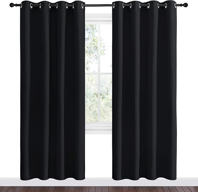 NICETOWN Blackout Curtain Panels 78 inches - Image 2