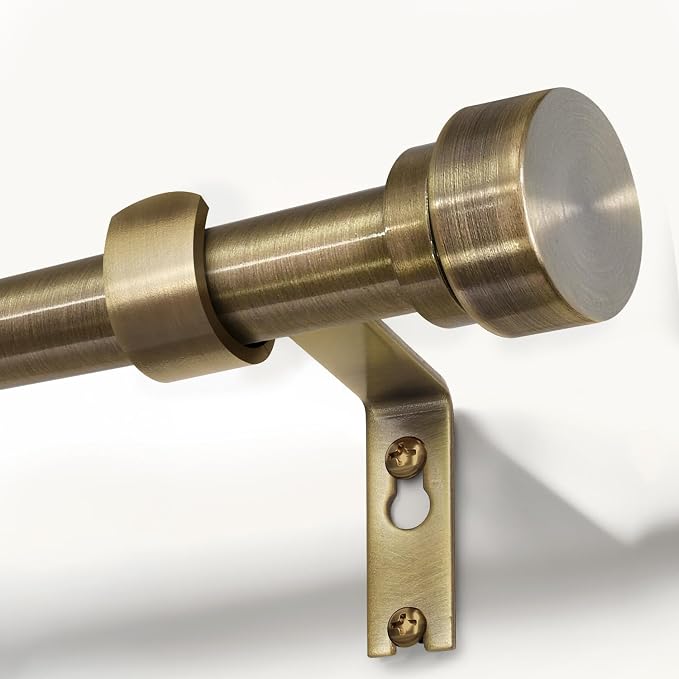 Lootkell Antique Bronze Curtain Rods by Unknown