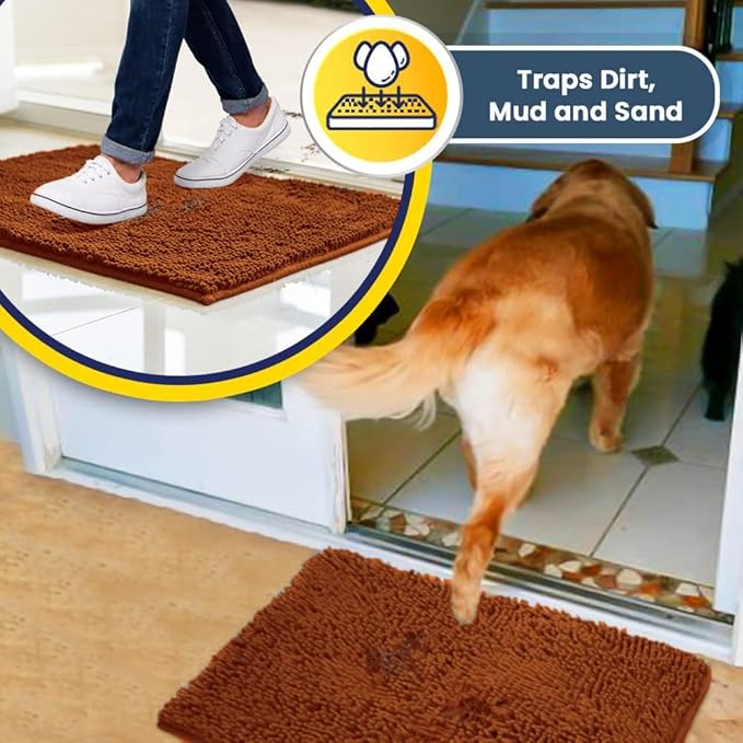 Muddy Mat® | Super Absorbent Door Mat Indoor, Microfiber Quick Dry Chenille - Image 7
