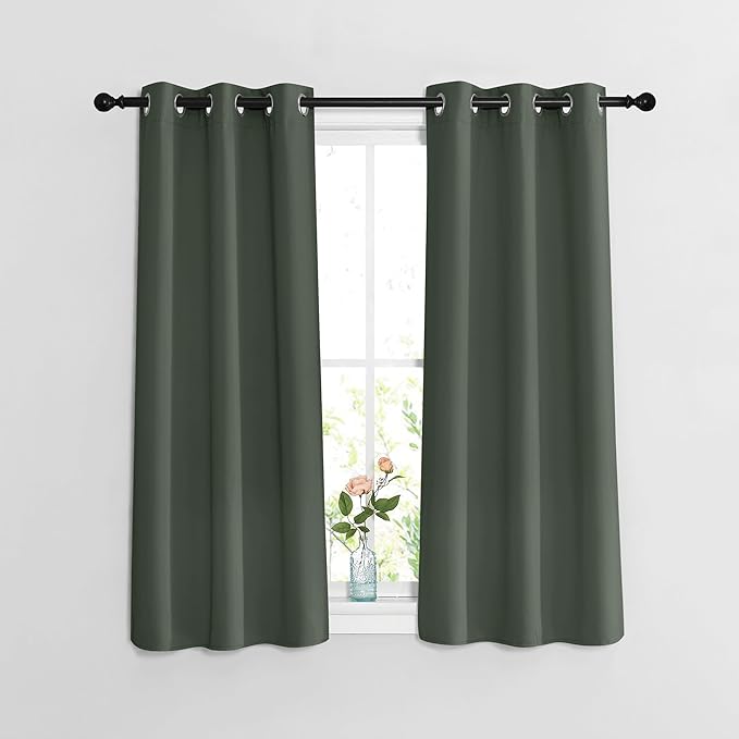 NICETOWN Blackout Curtains 48 inch Long by NICETOWN