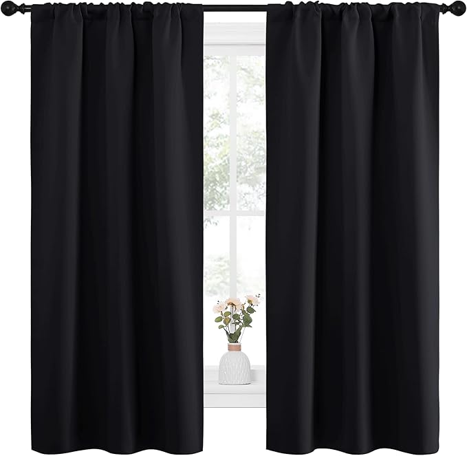 NICETOWN Black Out Curtain Panels - Image 2