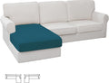 Easy-Going Stretch Sectional Couch Covers 1 Piece Chaise Lounge Slipcover L by Easy-Going