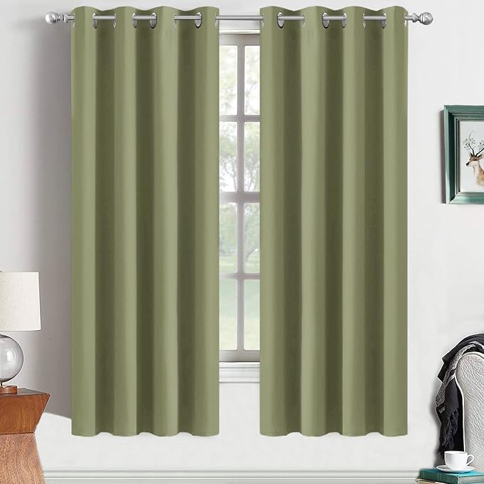 Yakamok Blackout Curtains Room Darkening Thermal Insulated by Yakamok