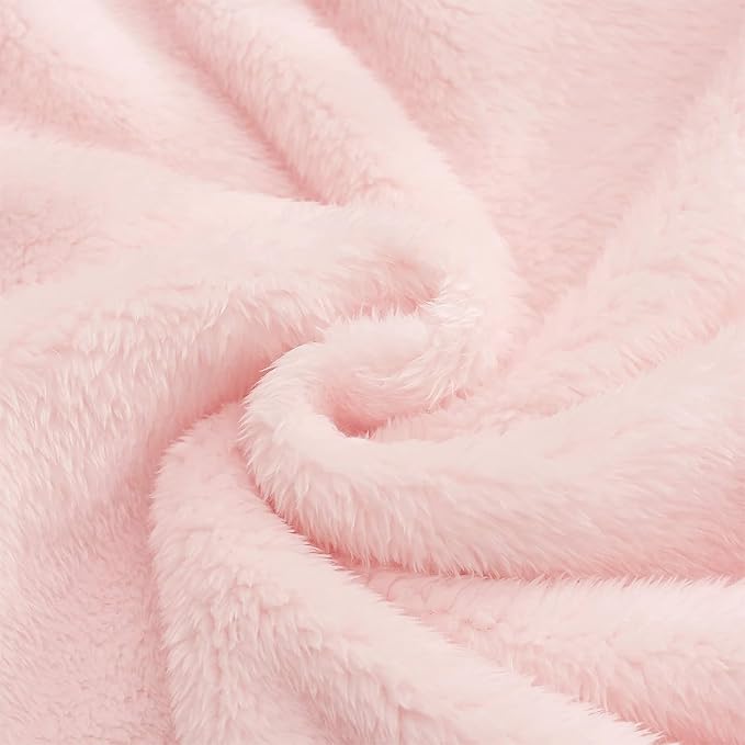 Exclusivo Mezcla Plush Fuzzy Fleece Throw Blanket, Super Soft, Fluffy and Warm - Image 9